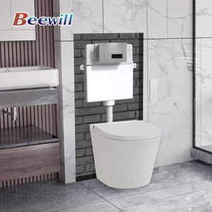 Inodoro inteligente montado en el suelo, bidé, artículos sanitarios, baño, inodoro automático eléctrico, cisternas ocultas sin marco - Product Image 1