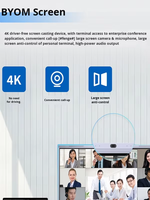 Tableau interactif intelligent ODM BOE C100 65-110 pouces 4K avec écran tactile et projection sans fil