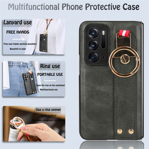 Étui antichoc en TPU + cuir PU à texture Crazy Horse pour téléphone <span class=keywords><strong>OPPO</strong></span> <span class=keywords><strong>Find</strong></span> <span class=keywords><strong>N</strong></span> - Product Image 2