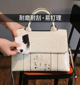 Bolso de Mano de Cuero Genuino de Vaca para Mujer, Diseño Personalizado, Bolso Cruzado de Lujo para Damas - Product Image 3