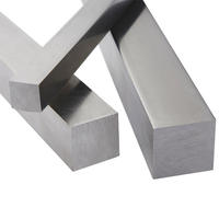 Barre carrée en acier inoxydable SUS304 tréfilé à froid, tolérance H9, pour bases de moules et structures mécaniques