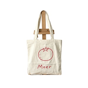 Bolsa de Mano de Lona de Algodón Biodegradable con Logotipo Personalizado, Bolsa de Hombro de Lona 100% Algodón para Compras - Product Image 1