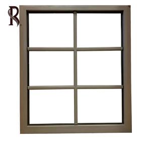 Fenêtre à triple vitrage de qualité supérieure avec cadre en <span class=keywords><strong>aluminium</strong></span> fenêtre à battant suspendue en <span class=keywords><strong>baie</strong></span> de verre au meilleur <span class=keywords><strong>prix</strong></span> Rising prête à installer en usine - Product Image 4