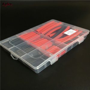 164 Stück Übersetzungs verhältnis Vielseitig 2:1 Schrumpfschlauch-Kit Thermo resistentes PE-Rohr für Schrumpf verpackungen - Product Image 4