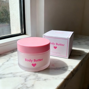 Vente en gros de pots cosmétiques en plastique PET à paroi épaisse givrée, 30g, 50g, 60g, 100g, 150g, 200g, 250g, pour crème pour le corps et le visage, emballage personnalisé - Product Image 3