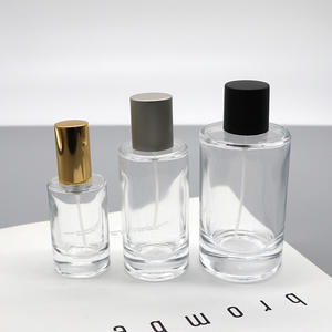 Gold Cap Glass Perfume & Cosmetic Refill Bottles 30ml <b>Spray</b> & 50ml Bayonet Cylindrical 5ml <b>Volume</b> Empty Cosmetic - Product Image 3