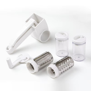 Manufacturer Wholesale Rotary Cheese Grater <b>Shredder</b> Kitchen Tool Zester Cheese Grater - Product Image 1