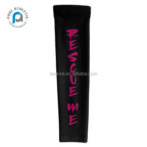 Oem Op Maat Gemaakt Logo Ontwerp Voetbal Arm Mouw Jeugd Elleboog Ondersteuning Beschermende Arm Mouwen Met Grip Opvulling - Product Image 4