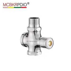 MCBKRPDIO Toilet Self Closing Krom Berlapis Kuningan Empat Arah Flush Valve