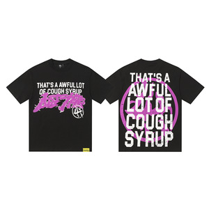 100% Cotton <strong>AWFUL</strong> LOT of COUGH SYRUP T-<strong>shirt</strong> Top Quality Tee Oversized Mens Short Sleeve <strong>Shirts</strong> for Men Tshirts - Product Image 2