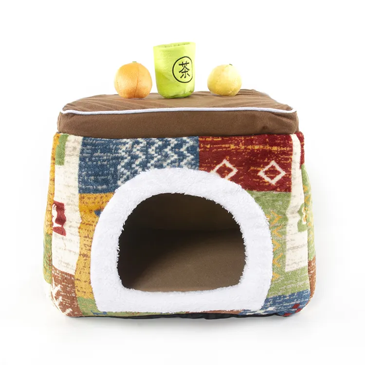 Eco Friendly Indoor Outdoor Dog House Bed Extra Comfort Sponge Small Dog Puppy Cat Play House