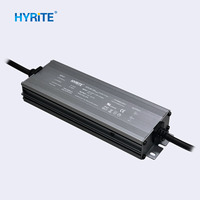 Alimentation LED industrielle à tension constante Hyrite PFC AC-DC 110V-220V IP67 étanche 12V/24V 50/60Hz Monophasé