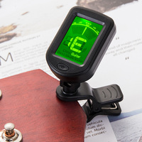 Tuner for Stringed Instruments Tuner Battery Models Guitar Tuner Violin Bass Ukulele Twelve Equal Temperament