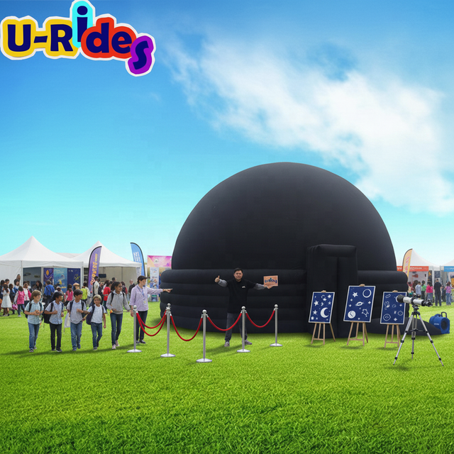 360 Fulldome Starlab 8m Portable Projection Cinema Igloo Black Inflatable Planetarium Tent for Education Mobile 8m Inflatable