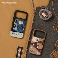 Coque de téléphone tricotée patchwork 100 % originale et authentique POPMART HIRONO Highway Diary pour accessoires iPhone