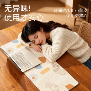 Heated Desk Mat 80X32cm Extra Large Rectangle Plug In With <b>Temperature</b> <b>Control</b> For Office Winter Use Student Hand Warmer - Product Image 5