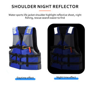 Chaleco Salvavidas de Rescate Equipo de Seguridad para Salvamento Acuático de Alta Flotabilidad - Product Image 3