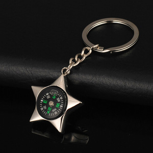 Llaveros de estrella de timón de navegación creativa, Abrebotellas multifunción, llavero con brújula, llaveros de Metal de aleación de Zinc personalizados - Product Image 6