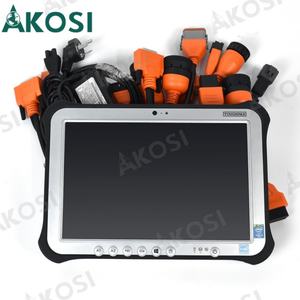 เครื่องสแกนวินิจฉัยรถบรรทุกหนักอเนกประสงค์ Vodia รุ่น FZ-G1 แท็บเล็ต HT-8A 125032 เครื่องมือวิเคราะห์เครื่องยนต์ดีเซลสำหรับรถขุด รับประกัน 2 ปี - Product Image 2