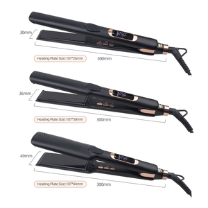 Lisseur à vapeur électrique en céramique <span class=keywords><strong>professionnel</strong></span> EFA China, brosse lissante Wavytalk <span class=keywords><strong>Pod</strong></span> Hole Pro Styler, écran LCD portable - Product Image 3
