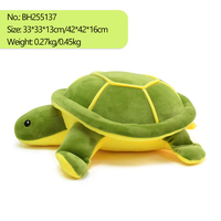 Boheng, venta al por mayor, Animal relleno, almohada de dibujos animados, Tortuga de peluche, suave, realista, regalos promocionales, Tortuga de juguete
