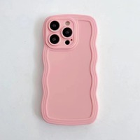 Coque en Tpu Anti-chute en forme de vague pour Iphone 7 8 X Xr 11 12 13 14 Pro Max