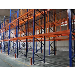 מערכת מדפים סלקטיבית בעלת קיבולת גבוהה, מדפי אחסון כבדים למחסן, טיפול בחומרים מפלדה עמידה - Product Image 5