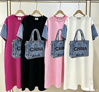 T-shirts pour femmes de haute qualité en coton 100% - Taille grande - OC1017