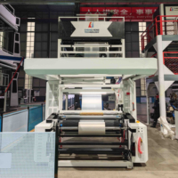Machine de fabrication de film plastique monocouche, machine de soufflage de film HDPE LDPE