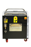 Machine de décarbonisation automatique des moteurs à commande tactile