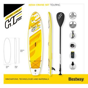 <span class=keywords><strong>Tabla</strong></span> <span class=keywords><strong>de</strong></span> <span class=keywords><strong>Surf</strong></span> Inflable <span class=keywords><strong>Bestway</strong></span> 65348 Sup Aqua Cruise Tech Air, Set <span class=keywords><strong>de</strong></span> <span class=keywords><strong>Paddle</strong></span> Board <span class=keywords><strong>de</strong></span> Pie - Product Image 5