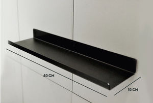 ชั้นวางของขายส่ง รุ่น 2 ขนาด 40*10*3.5 ซม. ชั้นวางของขนาดกะทัดรัด ดีไซน์ทันสมัยและกว้างขวาง สำหรับห้องน้ำหรือห้องสุขา จากผู้ผลิต - Product Image 4