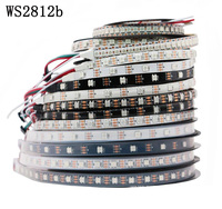 DC5V WS2812B Bireysel Adreslenebilir RGB LED Şerit 60LEDs/m 144LEDs/m IP30 Arduino için DIY Bar KTV Parti Ev Dekor Aydınlatma
