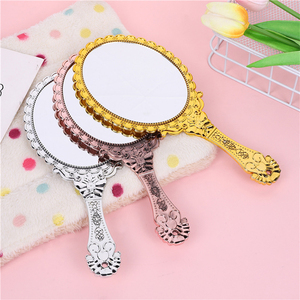 Nhà Máy Bán Buôn Retro ABS Nhựa Cá Nhân Cầm Tay Trang Điểm Gương Túi Xách Tay Gương Biểu Tượng Tùy Chỉnh - Product Image 5