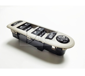 Interruptor elevador OE 98054515DS <span class=keywords><strong>Citroen</strong></span> <span class=keywords><strong>C5</strong></span>, con panel, con función manual de espejo retrovisor plegable, marca Datwy - Product Image 1