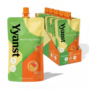 Gelatina vegana sin gluten a base de frutas, baja en grasas y calorías, con prebióticos y postbióticos para la pérdida de peso y el brillo de la piel (OEM/ODM) - Product Image 1