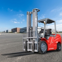 Peralatan Transportasi Kargo Taman Industri Kondisi Kerja Berat Liftron CPD35L Forklift Listrik Solid Baterai Lithium-Ion