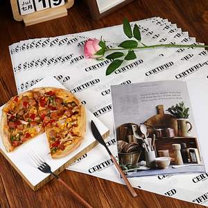 Custom Design Size Waterproof Grease Proof Sandwich <b>Wrapping</b> <b>Paper</b> Hamburger Packaging PE Coated Food Grade Eco-Friendly - Product Image 5