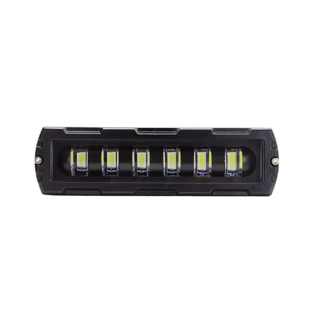 Waterproof LED Driving Light 6-inch 6SMD LED Work Light Bar 12V/24V Truck Trailer (Aluminum)