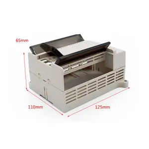 Plastic din rail enclosure pcb board holders for electrical distribution