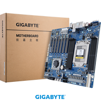 Carte mère de serveur Gigabyte MC62-G40, processeur AMD Threadripper, chipset WRX80, double 10GbE, mémoire DDR4