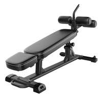 Banc de musculation professionnel pliable unisexe multifonctionnel pour exercices couchés, brûle-graisse, pour la maison et l'intérieur, chaise de fitness, banc individuel