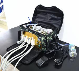 Dentaire Portable Turbine Unité <span class=keywords><strong>Sac</strong></span> À <span class=keywords><strong>Dos</strong></span> <span class=keywords><strong>Sac</strong></span> À Bandoulière Mini Unité Dentaire Avec Compresseur D'air - Product Image 5