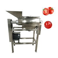 Ligne de traitement automatique de purée de tomates avec concentration et mélange