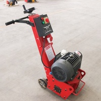 Machine à fraiser manuelle pour chaussée en béton et asphalte, 250 mm, mini-meuleuse à béton, scarificateur