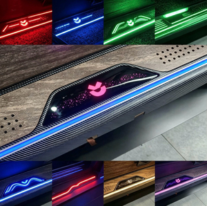 Rina Tech แผงไฟแบ็กไลต์ตกแต่งภายในรถยนต์หรูพร้อมแผ่นนำแสงป้องกันรังสี UV สำหรับไฟส่องสว่างมือจับประตูรถ - Product Image 5