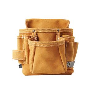 Custom <b>Leather</b> Craft Heavy Duty Top Grain Suede Genuine <b>Leather</b> American Style Straw Fiber Construction Work Medical Kit - Product Image 2