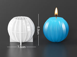 Nordic Geometric <b>Silicone</b> Candle <b>Mold</b> for DIY 3D <b>Resin</b> Cylinder <b>Mold</b> for Candle Making & Fragrance Accessories - Product Image 6