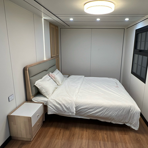 Contenedor plegable prefabricado de lujo para el hogar, 20 pies/<span class=keywords><strong>40</strong></span> pies, Modular Móvil, expandible, diseño moderno, duradero, impermeable, para el hogar, la Oficina - Product Image 3