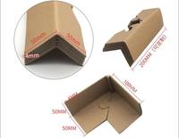Papier de carton de palette en forme de L de haute qualité Protection de bord d'angle de papier de bord de carton de taille personnalisée